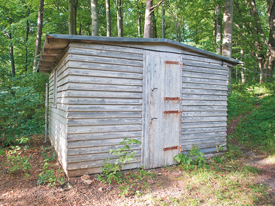 The Astronomical Hut before the renovation.